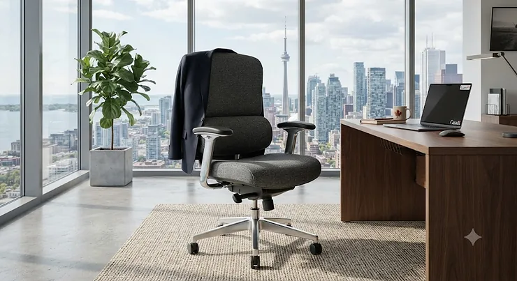 Ergonomic bariatric office chair for comfortable daily support.