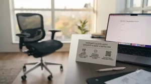 Understanding warranty and return policies when purchasing ergonomic furniture from Canadian retailers.