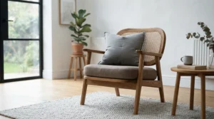 Close-up of affordable memory foam seat cushions displayed on a modern office chair.